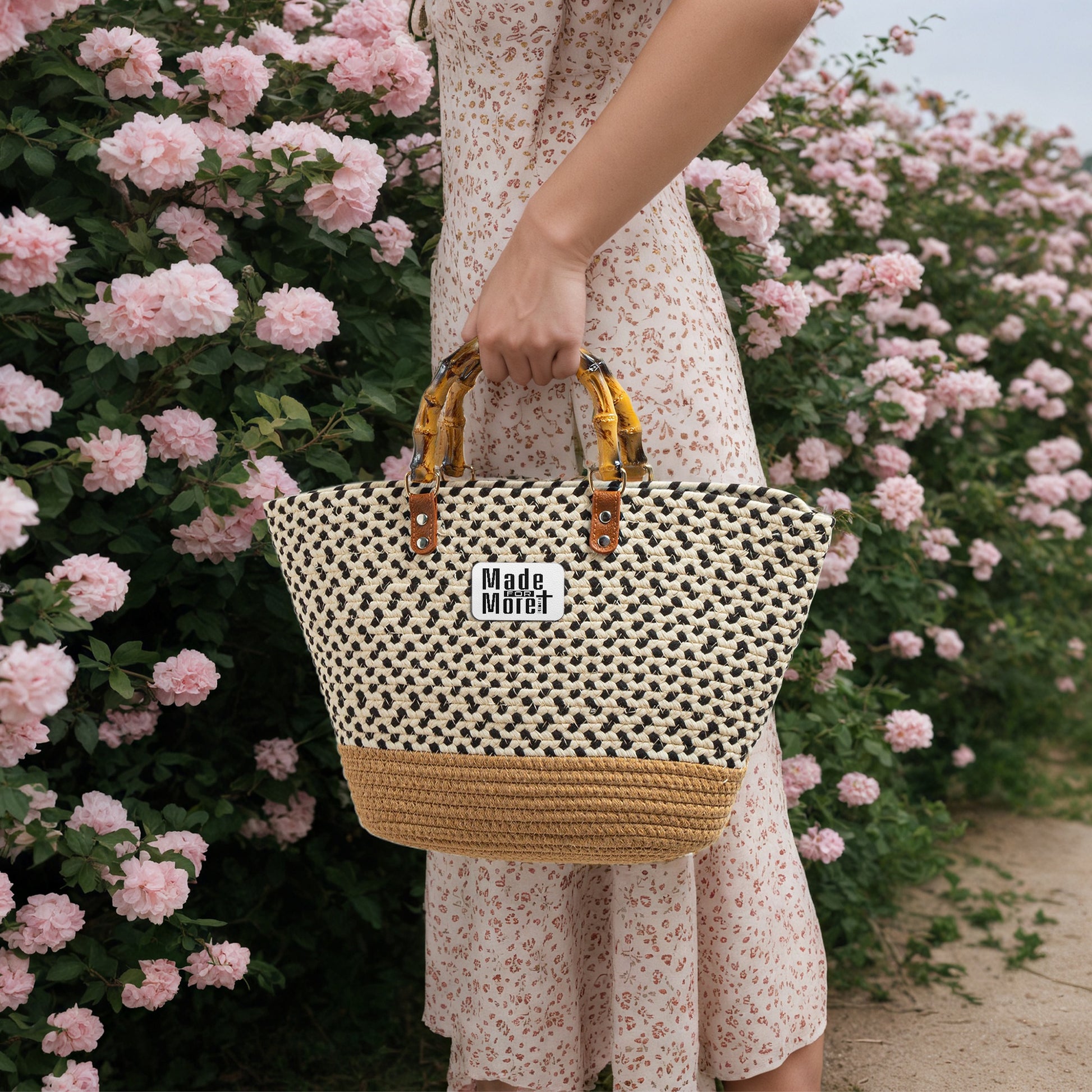 Made For More Christian Spacious Beach Bag - ClaimedbyGodDesigns