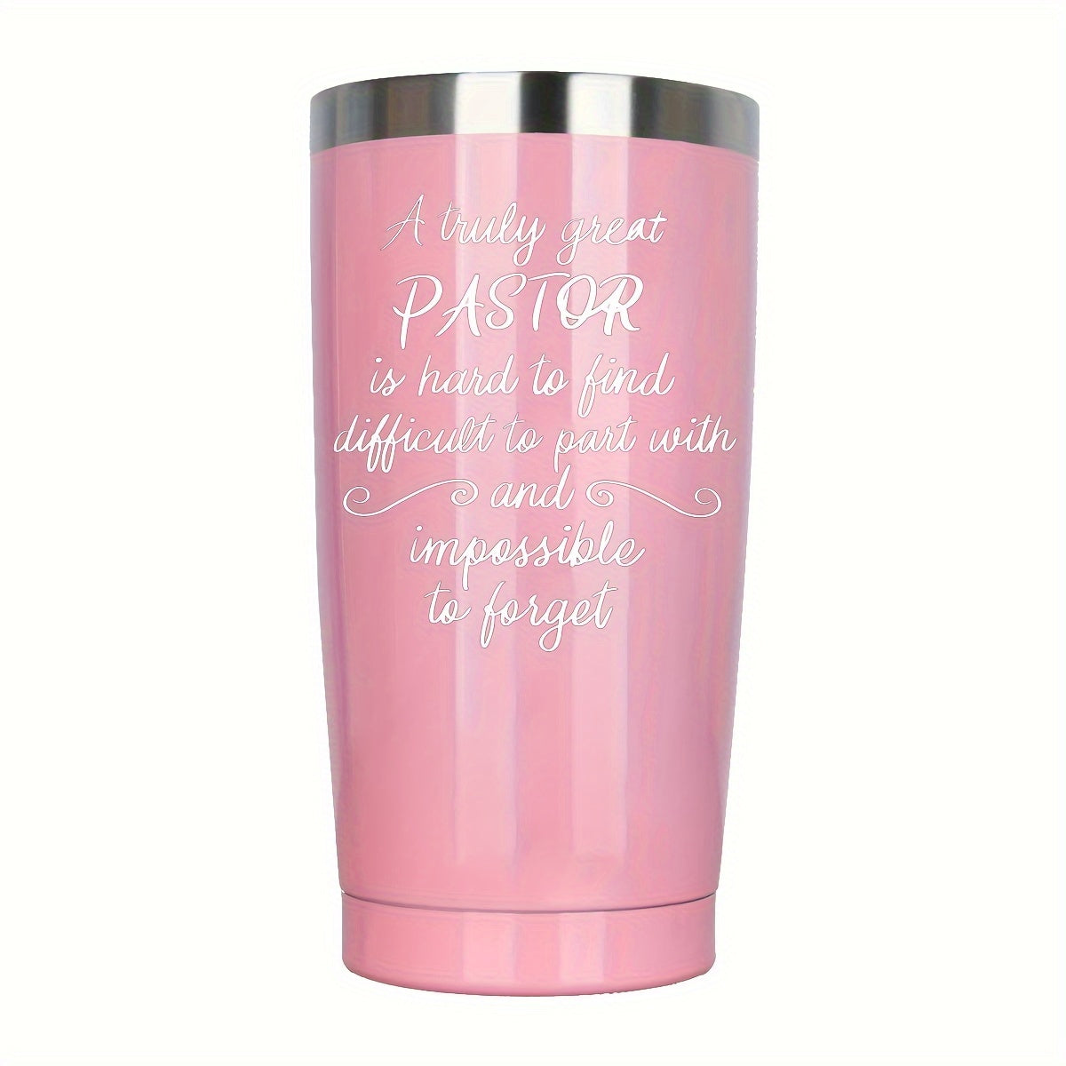 A Truly Great Pastor Christian Insulated Tumbler 20oz claimedbygoddesigns
