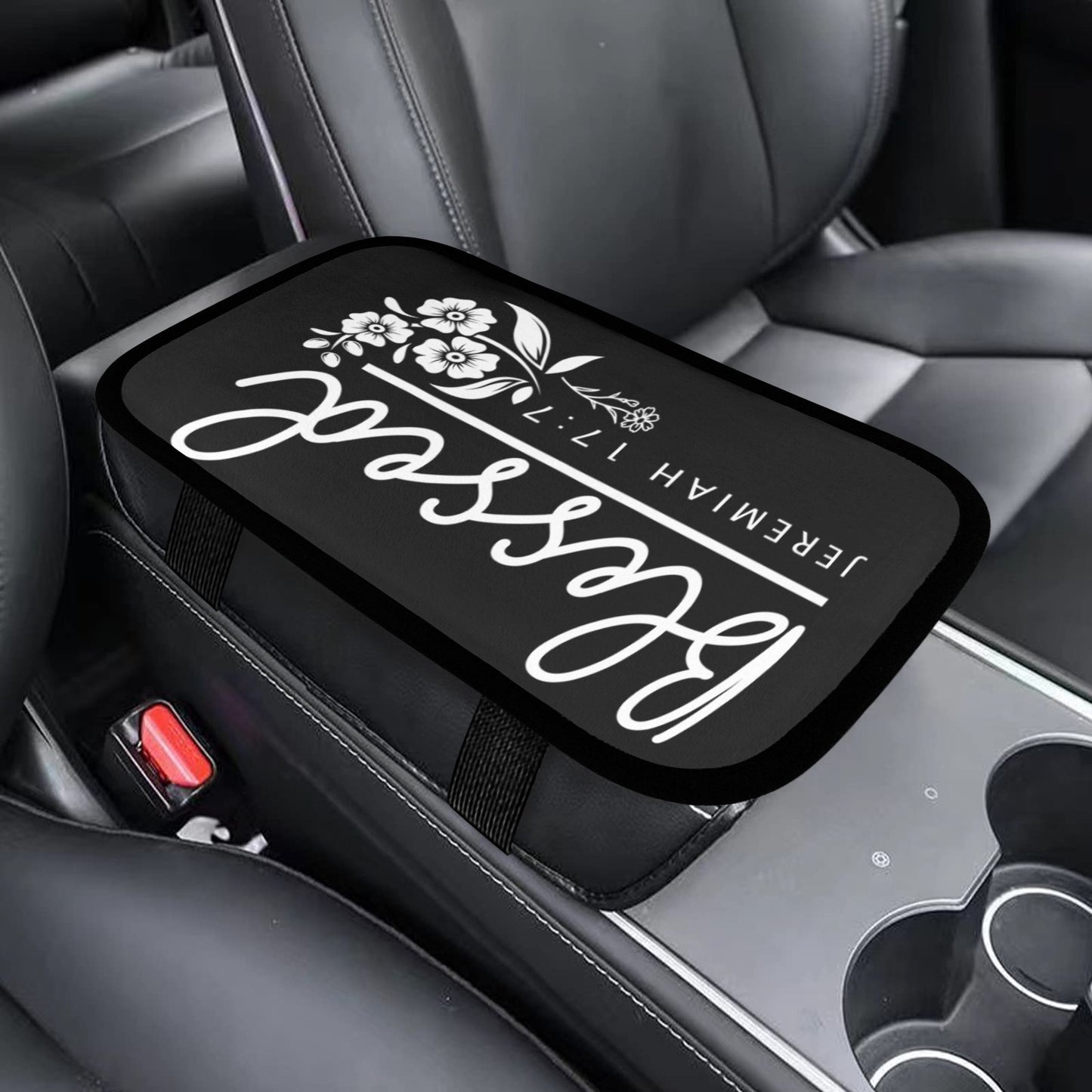 Blessed Car Armrest Cover - ClaimedbyGodDesigns