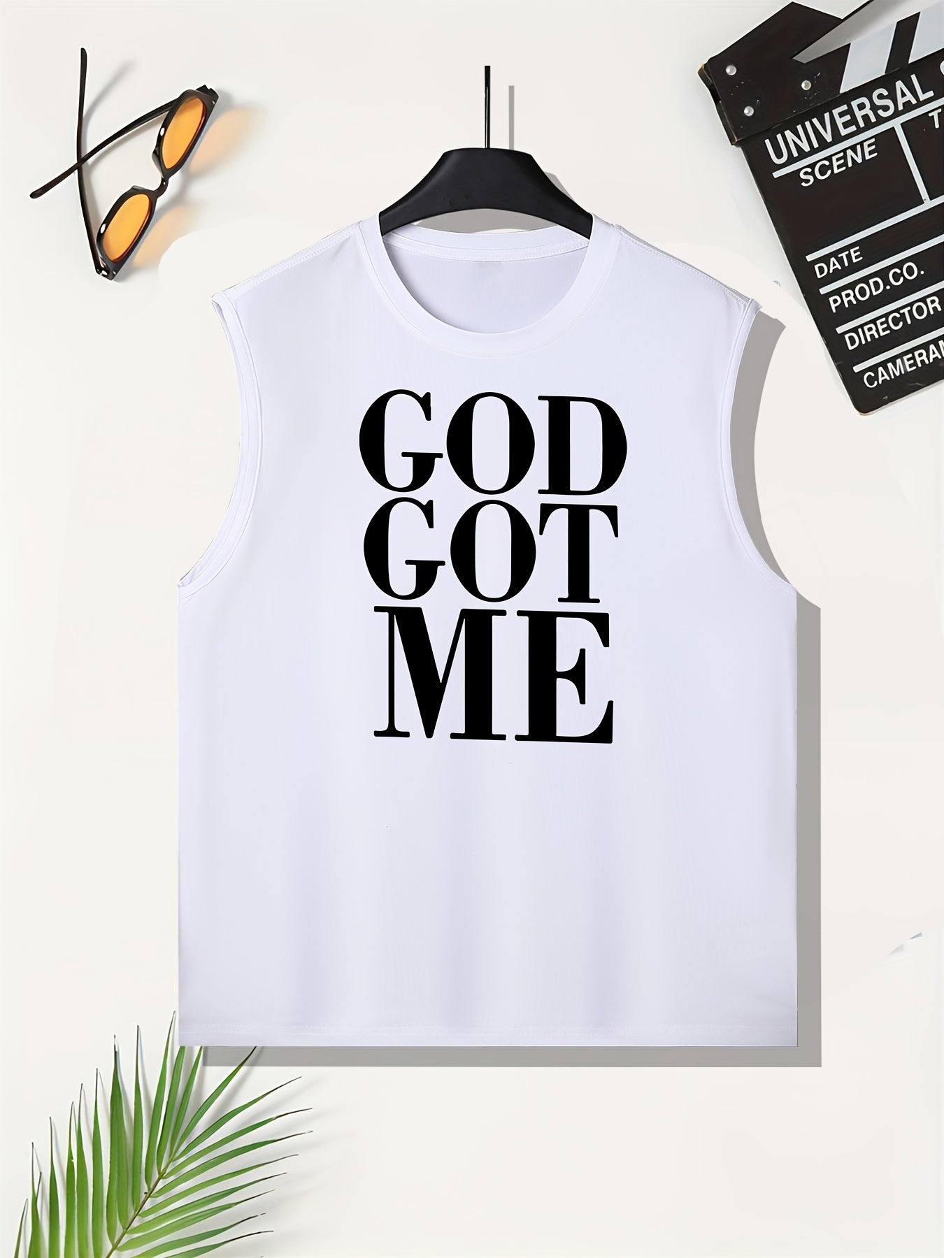 God Got Me Plus Size Men's Christian Tank Top claimedbygoddesigns