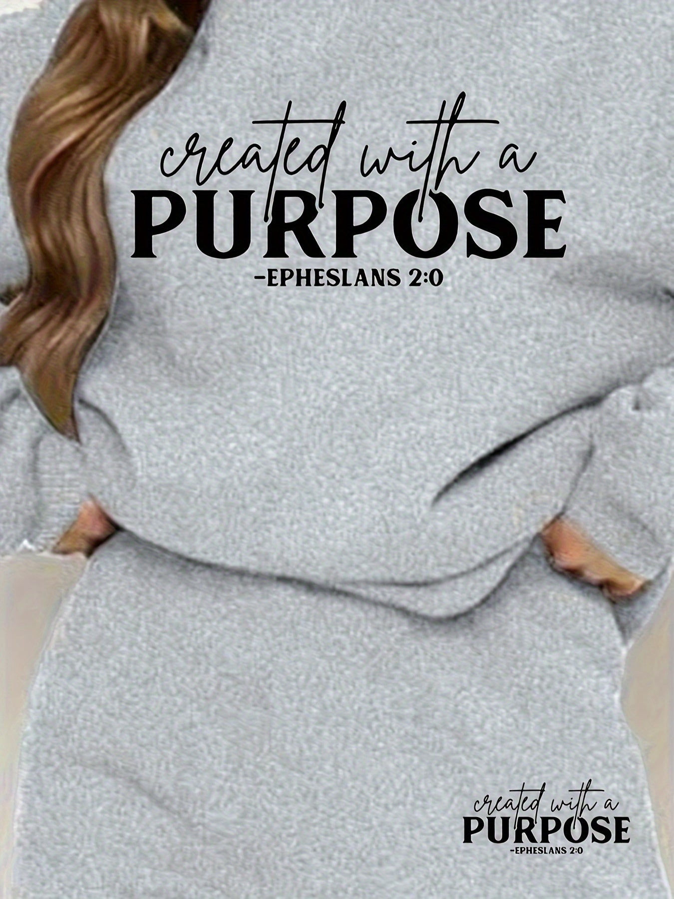 Created With A Purpose Women's Christian Casual Outfit claimedbygoddesigns