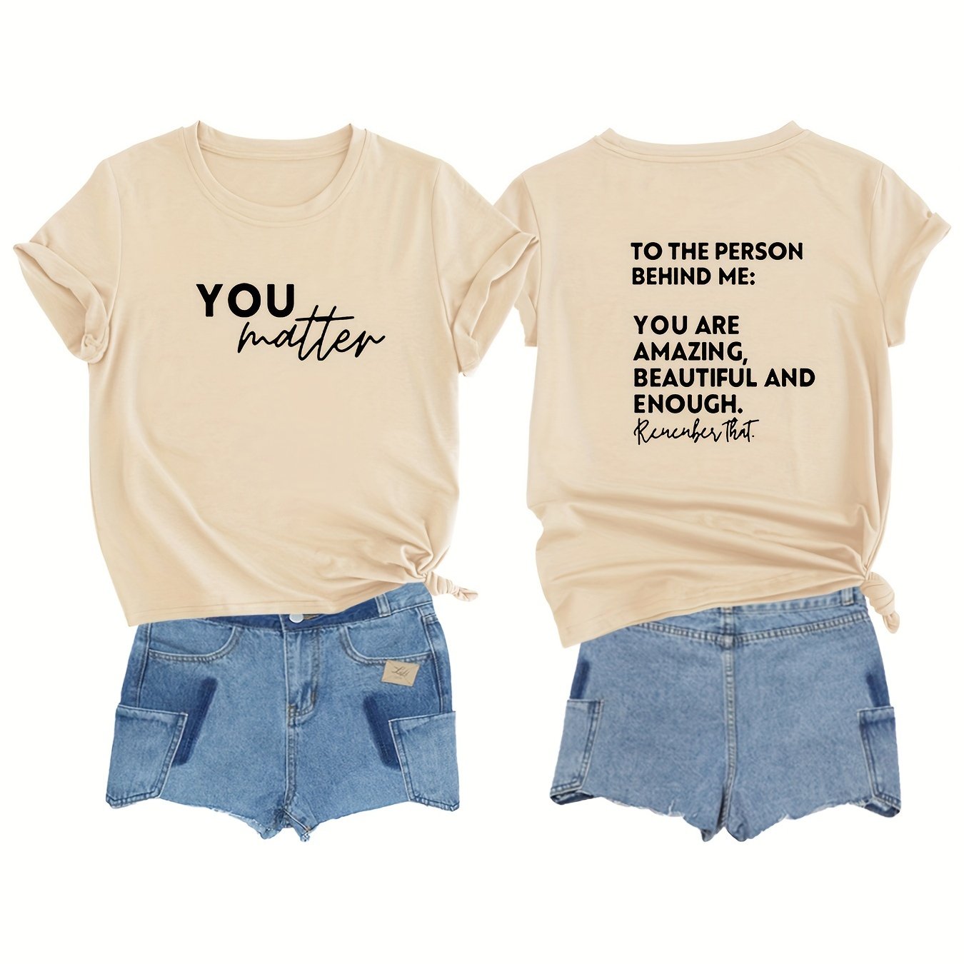 You Matter Plus Size Women's Christian T-shirt claimedbygoddesigns