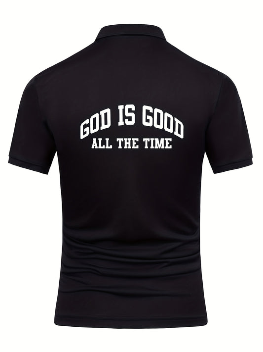 God Is Good All The Time Men's Christian T-shirt claimedbygoddesigns