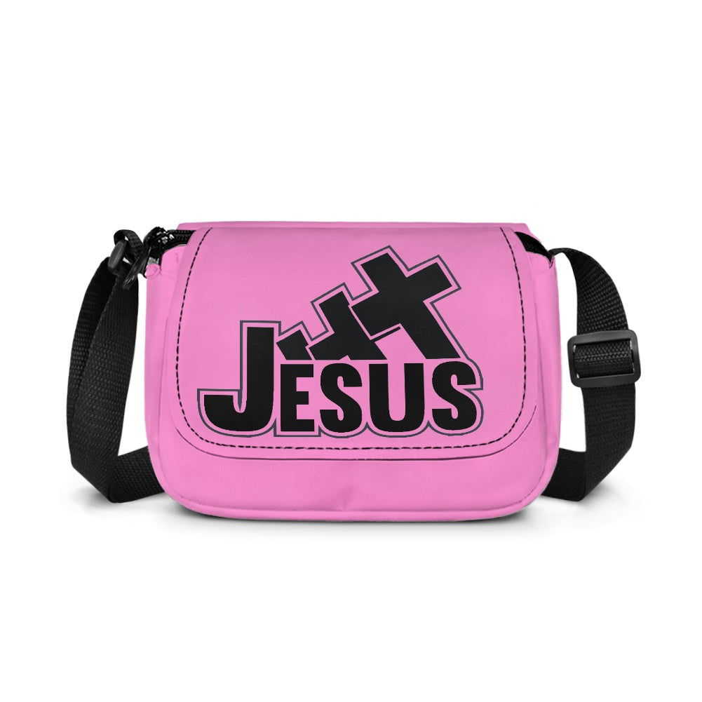 Jesus Christian Kids Flap Crossbody Bag