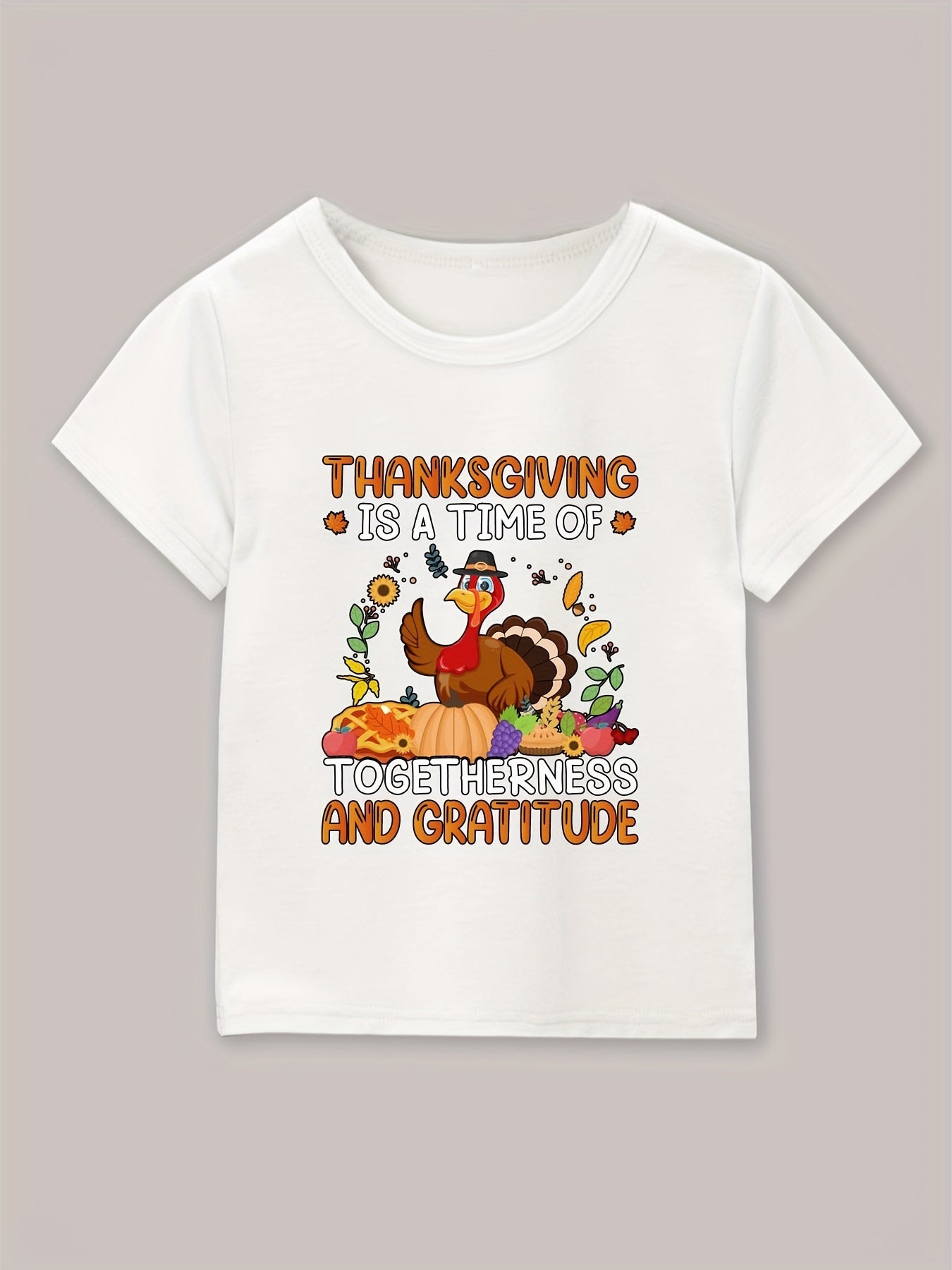 Thanksgiving Is A Time Of Togetherness And Gratitude Youth Christian T-shirt claimedbygoddesigns