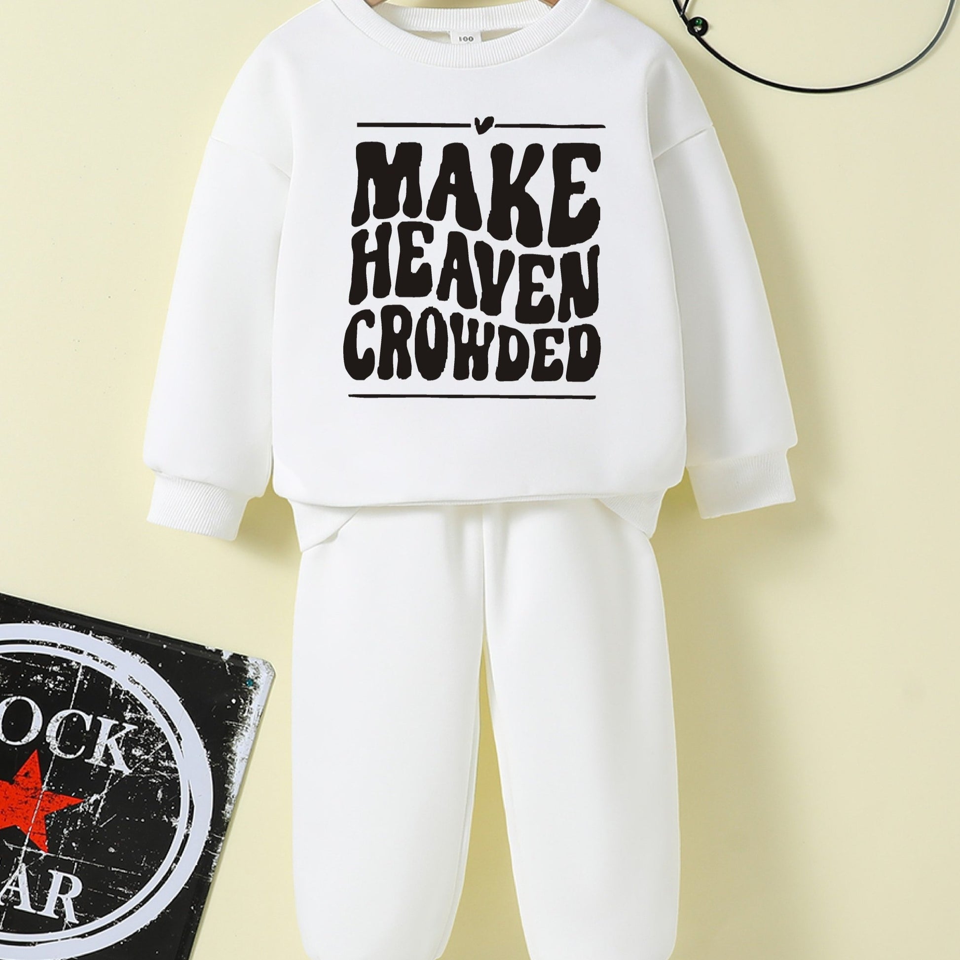 Make Heaven Crowded Youth Christian Casual Outfit claimedbygoddesigns