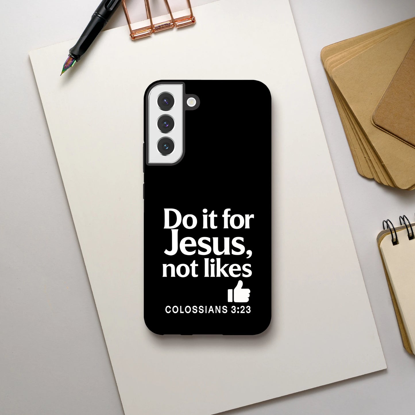 Do It For Him Not Likes Christian Samsung Tough Phone Case case - ClaimedbyGodDesigns