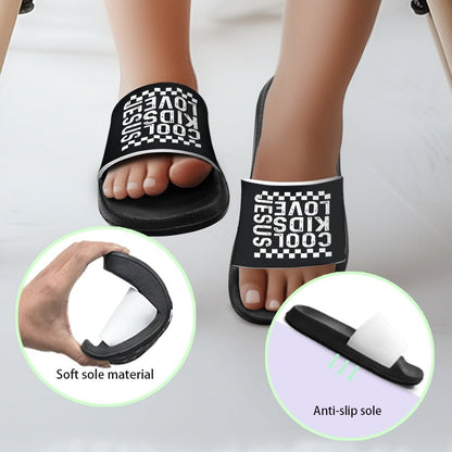 Cool Kids Love Him Christian Children's Sandals - ClaimedbyGodDesigns