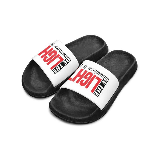 Be The Light Christian Children's Sandals - ClaimedbyGodDesigns