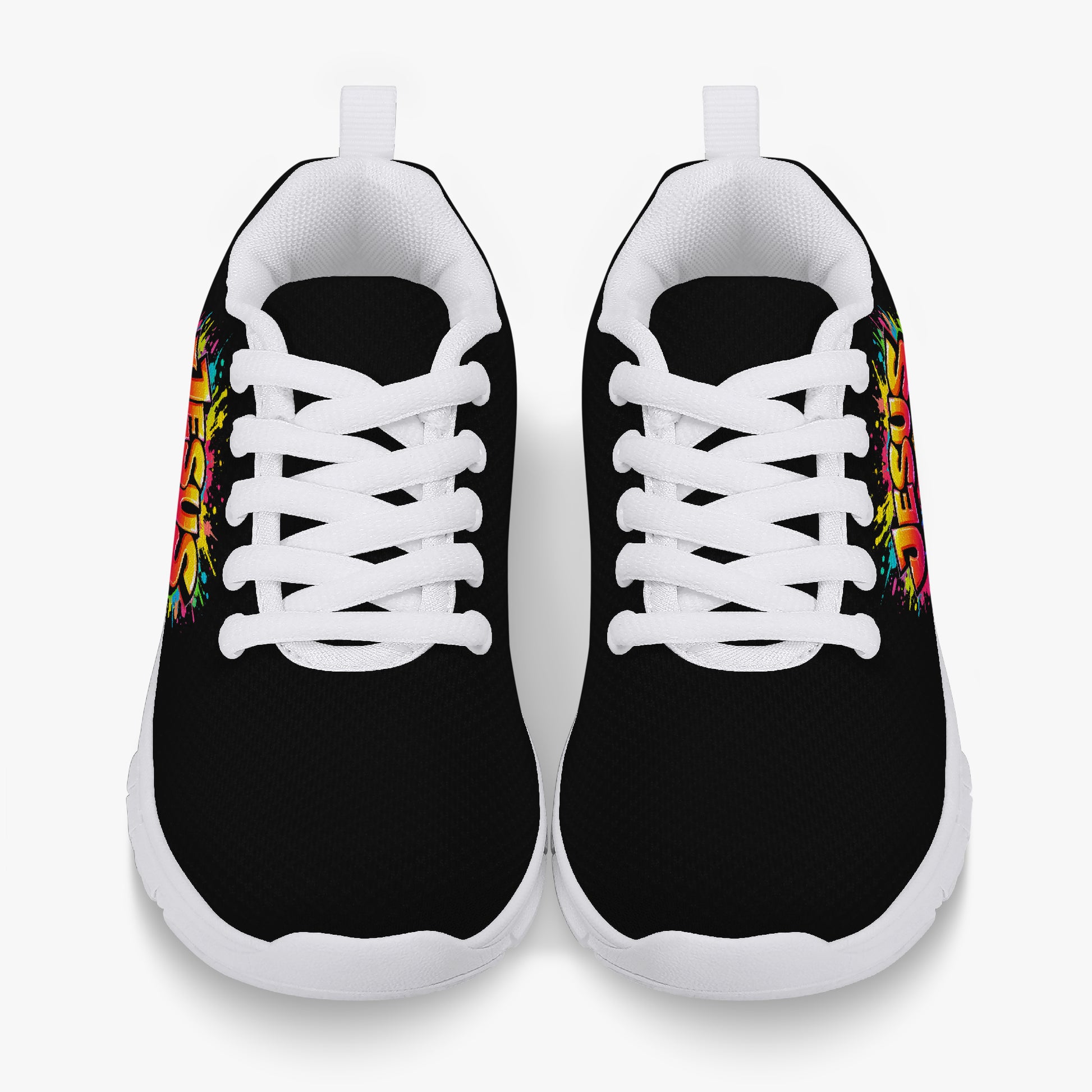 Jesus The Way The Truth The Life Christian Kids' Lightweight Mesh Sneakers - ClaimedbyGodDesigns