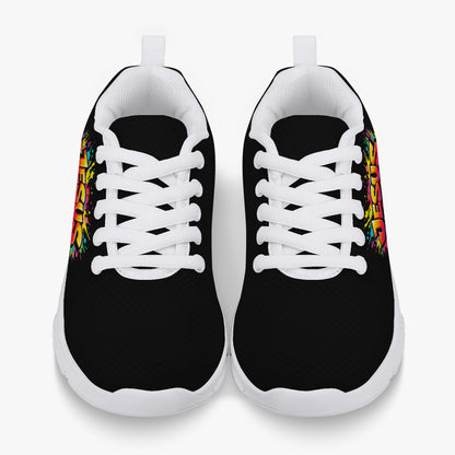 Jesus The Way The Truth The Life Christian Kids' Lightweight Mesh Sneakers - ClaimedbyGodDesigns