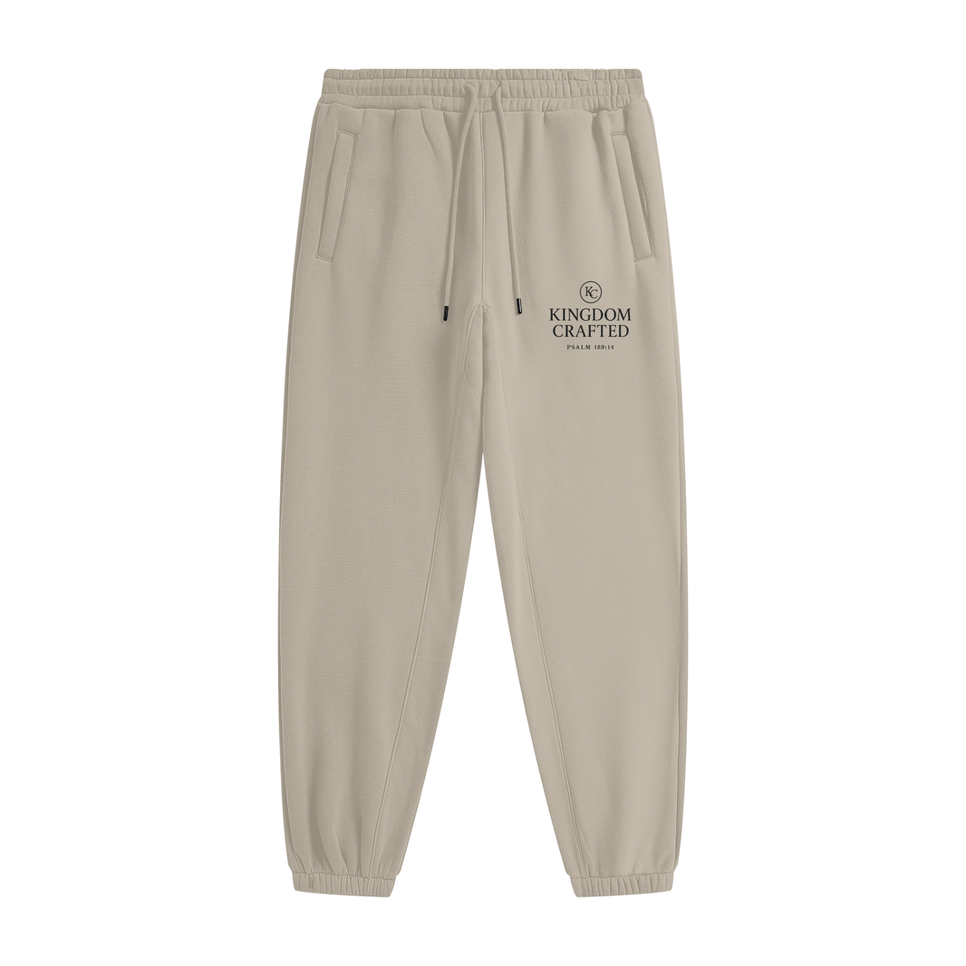 Kingdom Crafted Unisex Christian Heavyweight Fleece Joggers (sweatpants)