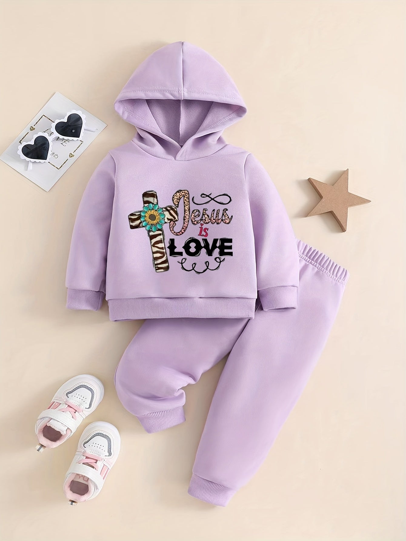 Jesus Is Love Youth Christian Casual Outfit claimedbygoddesigns
