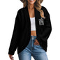 Faith Over Fear Christian Women's Drop Shoulder Cardigan - ClaimedbyGodDesigns