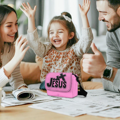 Jesus Christian Kids Flap Crossbody Bag