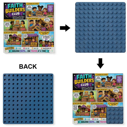 Faith Builders Club – Building Block Puzzle Ornament - ClaimedbyGodDesigns