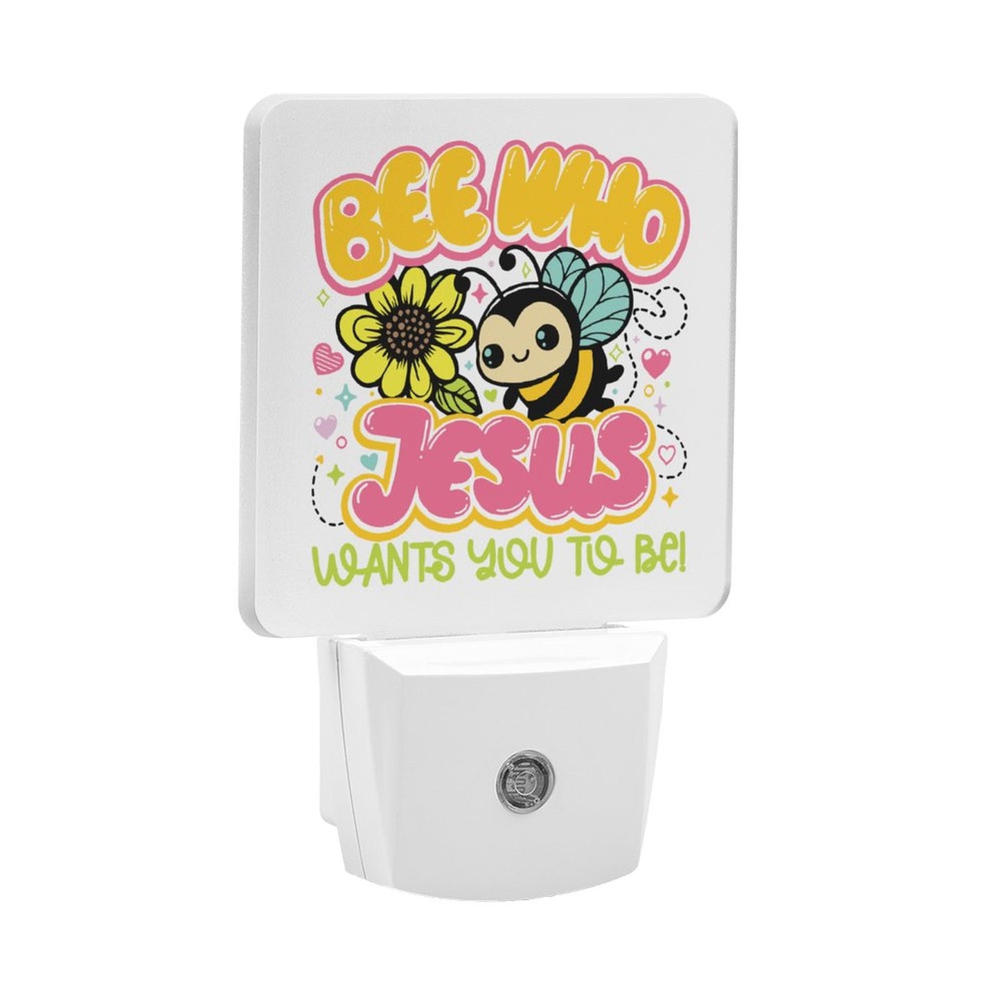 Be Who He Wants Christian Night Light For Kids - ClaimedbyGodDesigns