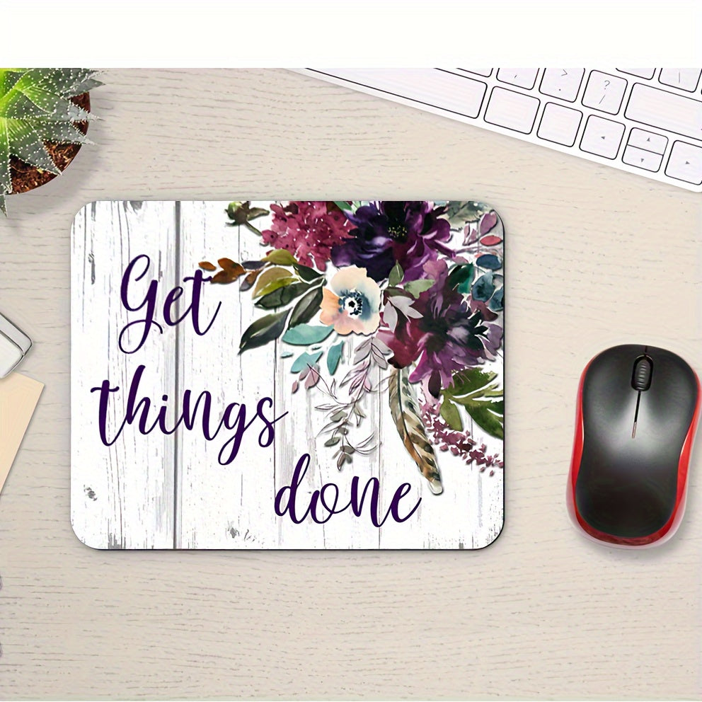 Get Things Done Christian Computer Mouse Pad claimedbygoddesigns