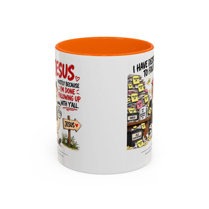 I Have Decided to Follow Jesus Coffee Mug (Christian Faith Ceramic Mug)