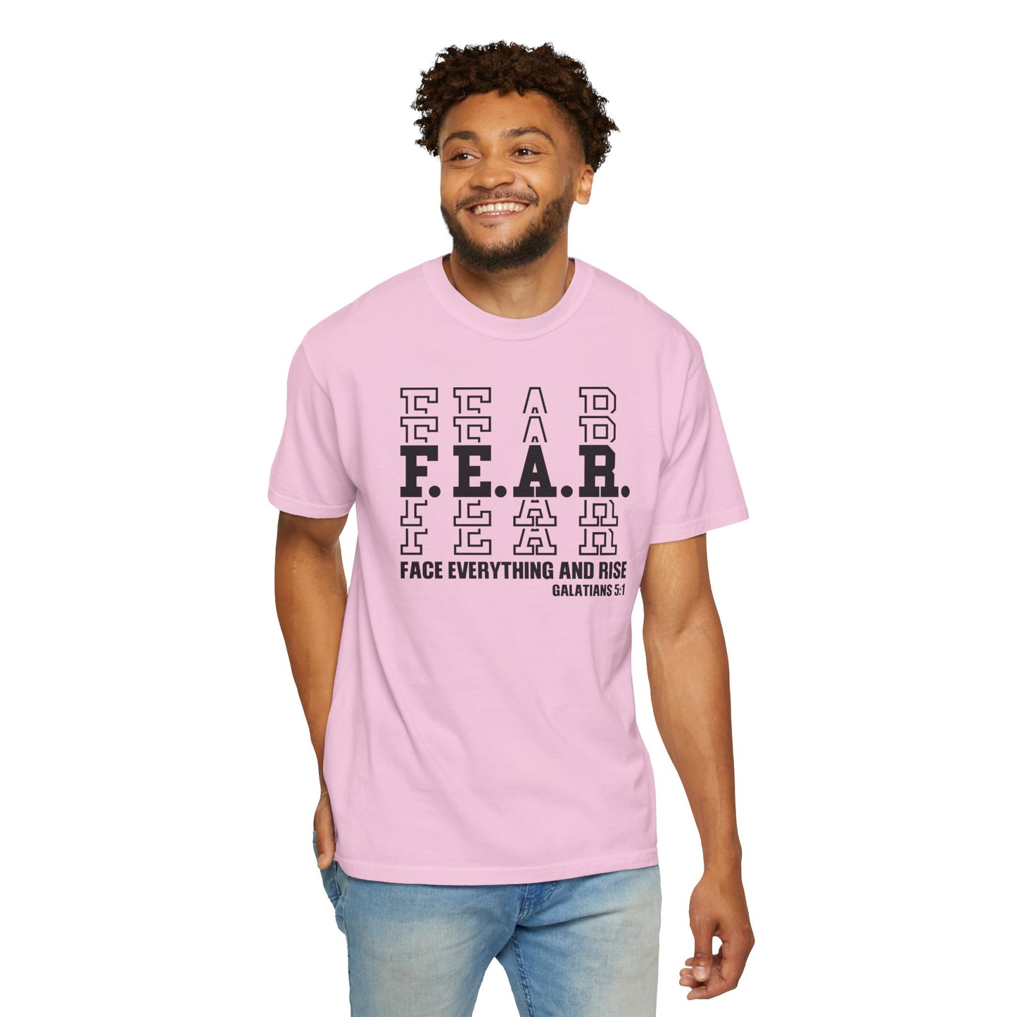 FEAR Face Everything And Rise Unisex Christian T-shirt