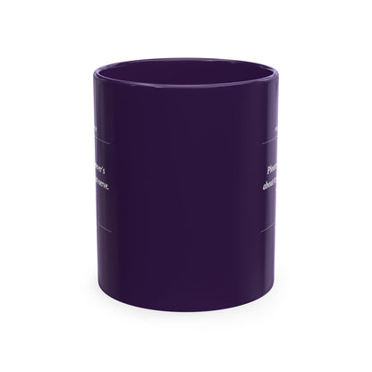 Prayer Request Ceramic Mug — Humorous 'Pray for Whoever Gets on My Last Nerve' Coffee Cup