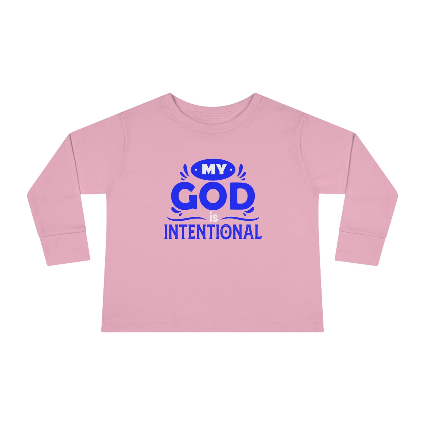 My God Is Intentional Toddler Christian Sweatshirt Printify