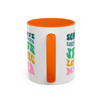 Loud-Mouthed Loving Mama Coffee Mug - Ideal Gift for Moms, Funny Mug, Faith-Based Gift, Colorful Tea Cup, Mother's Day Surprise