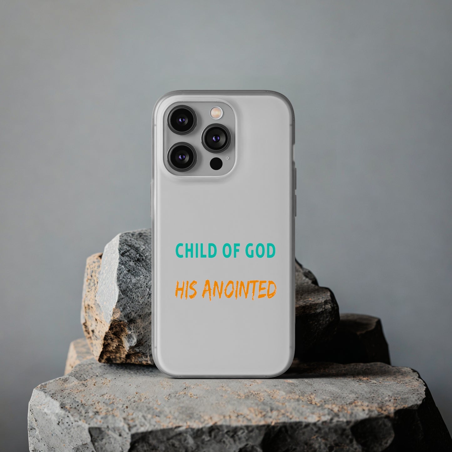 Child Of God Touch Not His Anointed Christian Flexi Phone Case Printify