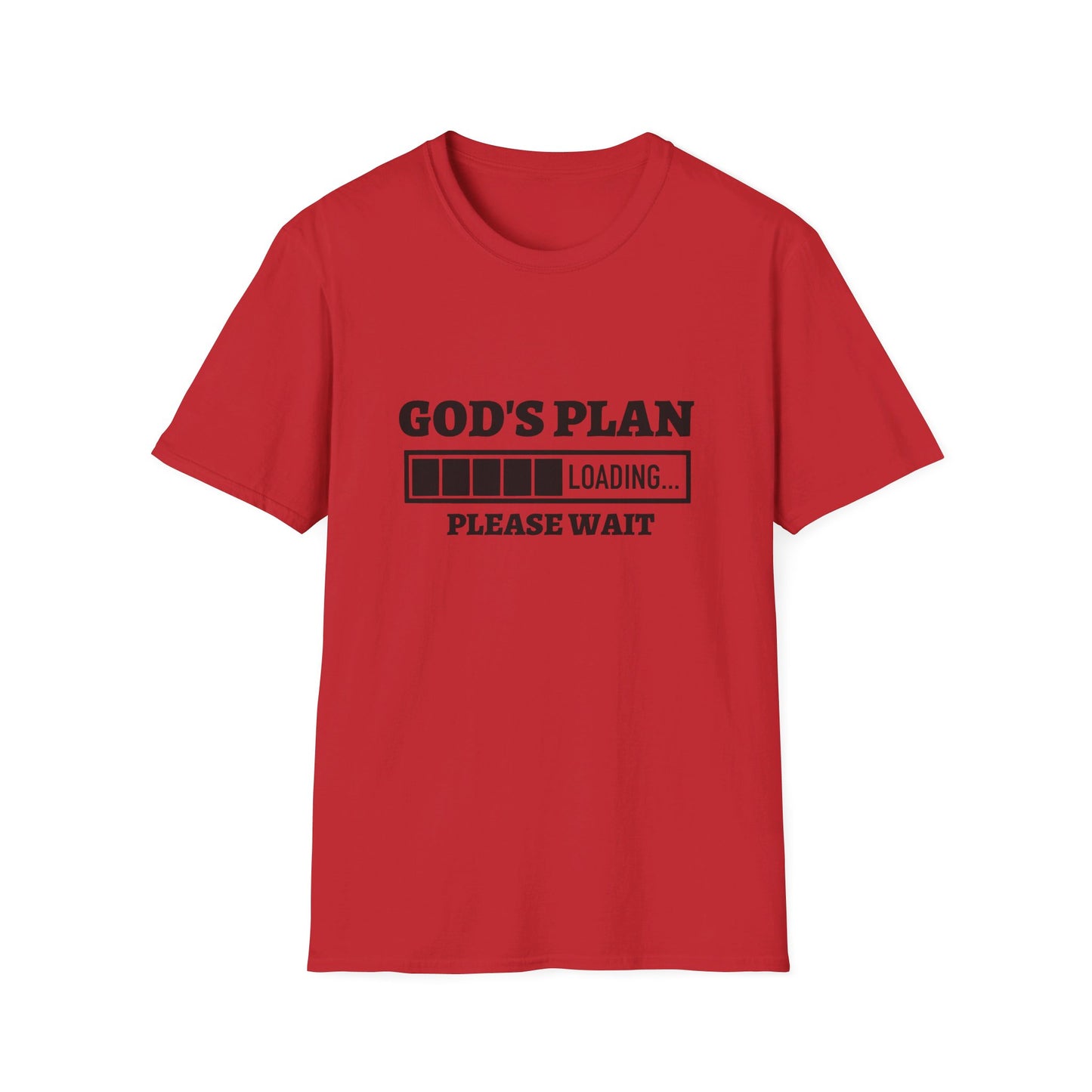 God's Plan Loading Unisex Christian T-shirt