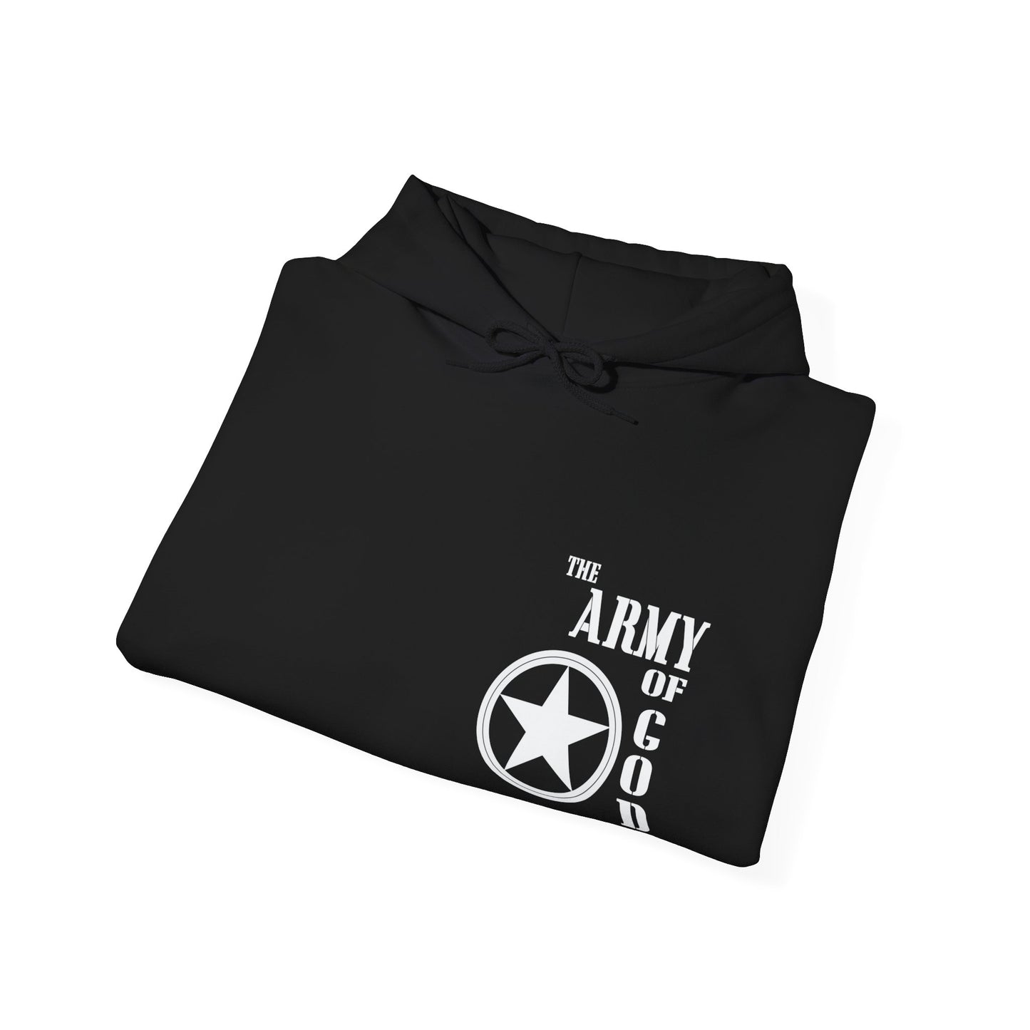 The Army Of God Unisex Christian Hooded Pullover Sweatshirt