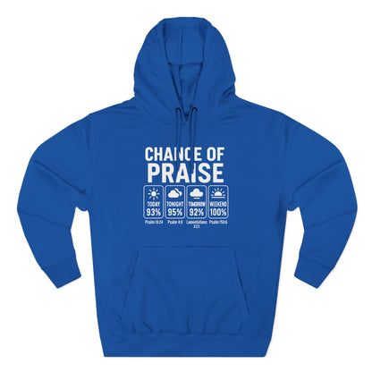 Inspirational Unisex Fleece Hoodie for Everyday Blessings, Praise Hoodie, Faith Apparel, Cozy Gift for Friends, Spiritual Wear