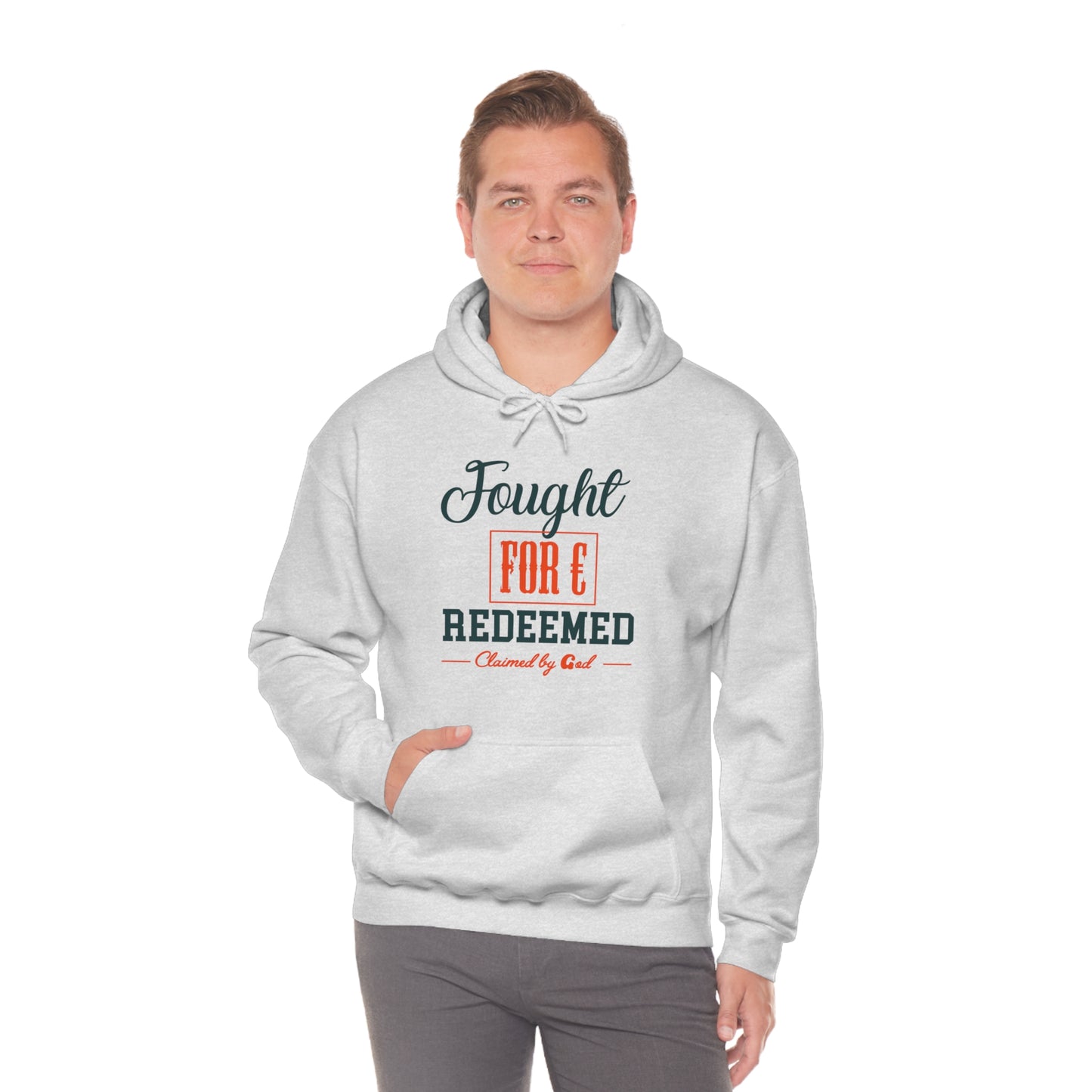 Fought For and Redeemed Unisex Hooded Sweatshirt