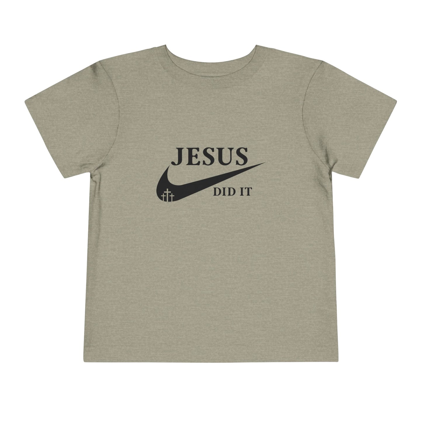 Jesus Did It (Nike reference) Christian Toddler T-Shirt