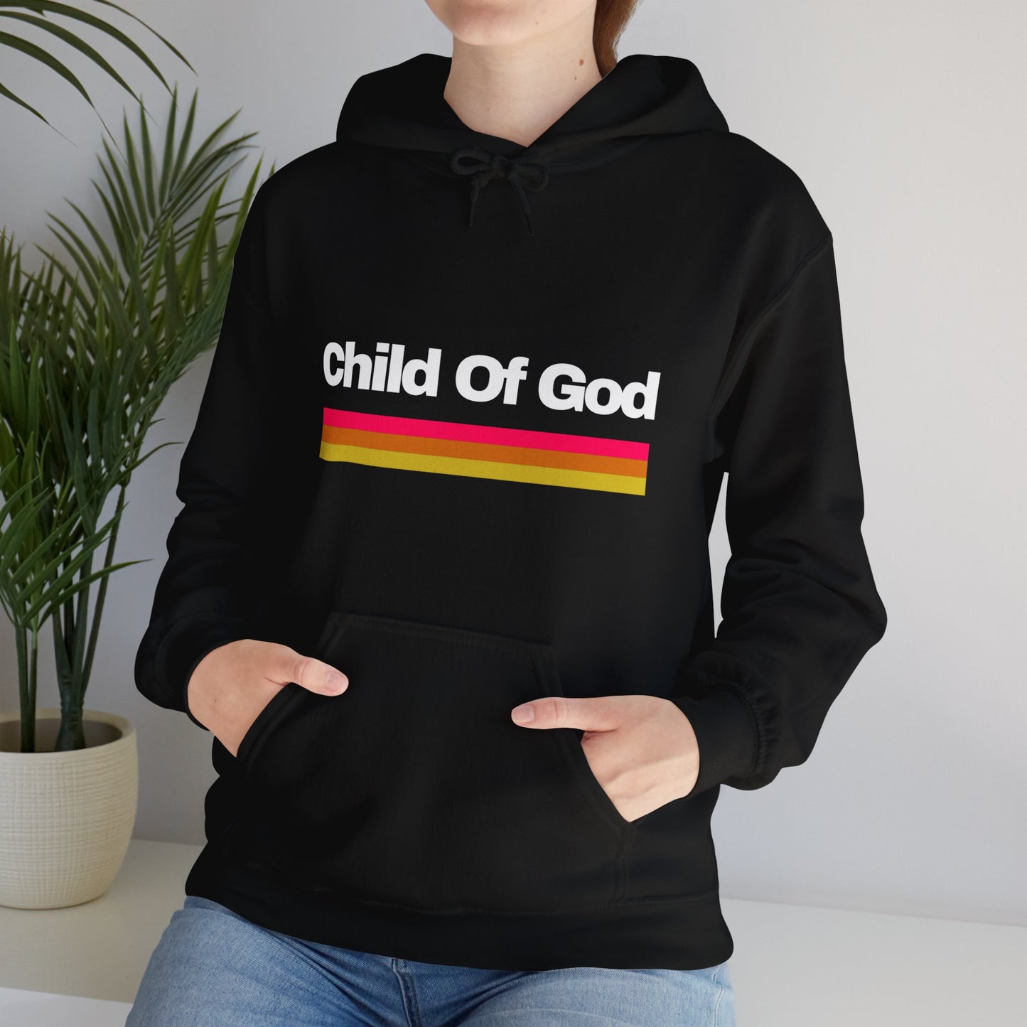 Child Of God Unisex Hooded Sweatshirt Printify