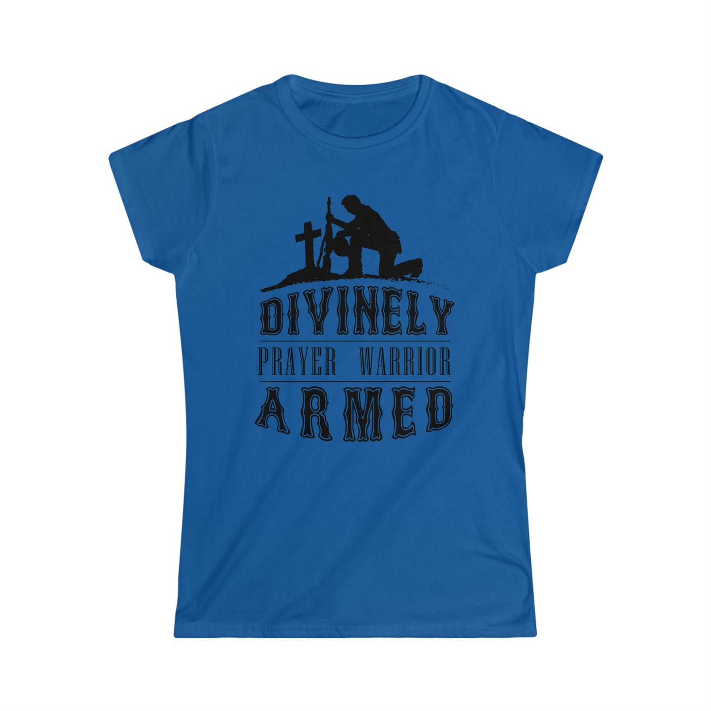 Divinely armed prayer warrior Women's T-shirt