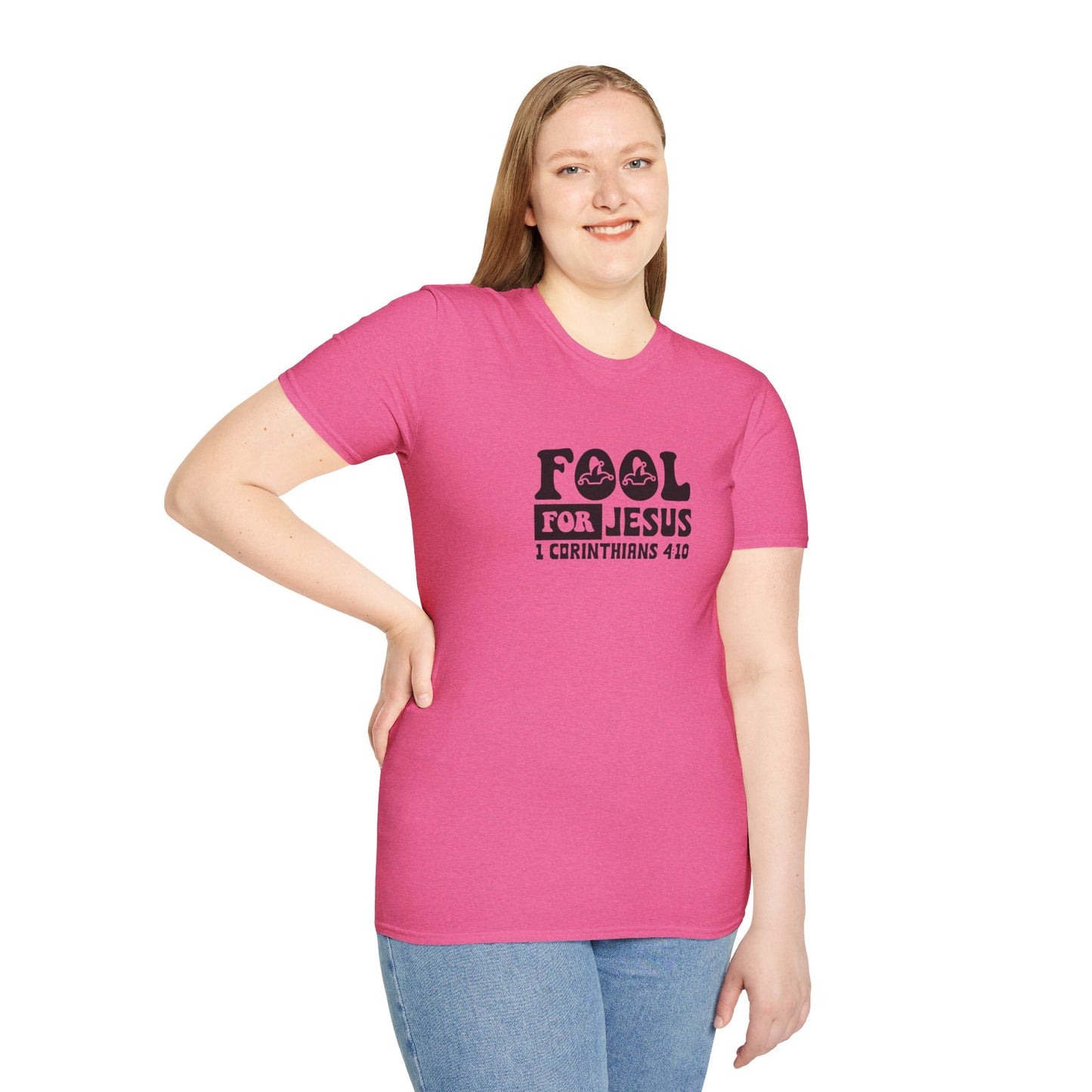 Fool For Jesus Funny Unisex Christian T-shirt