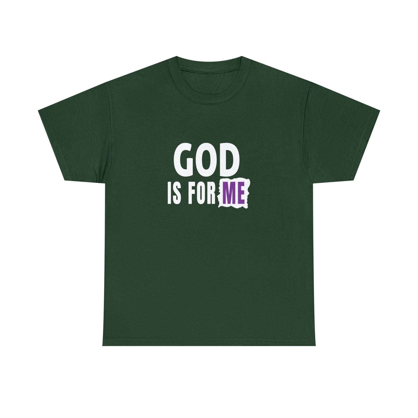 God Is For Me Unisex Heavy Cotton Tee Printify