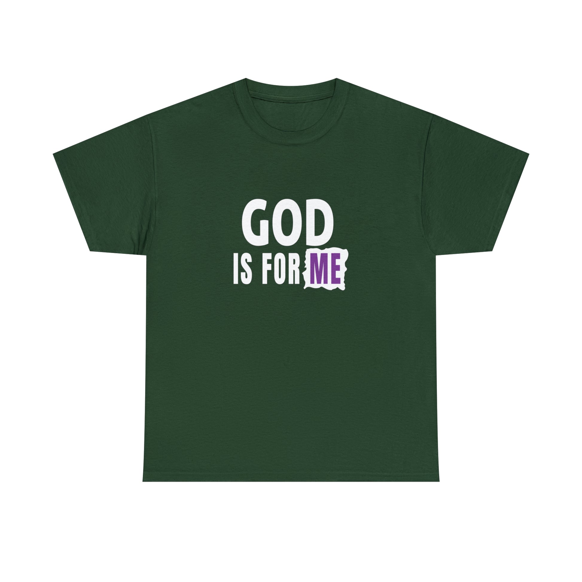 God Is For Me Unisex Heavy Cotton Tee Printify