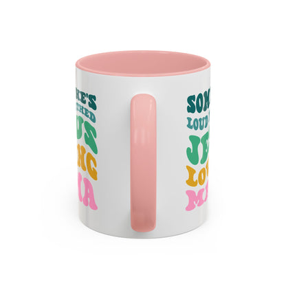 Loud-Mouthed Loving Mama Coffee Mug - Ideal Gift for Moms, Funny Mug, Faith-Based Gift, Colorful Tea Cup, Mother's Day Surprise
