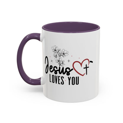 Inspirational He Loves You Coffee Mug - 11oz & 15oz