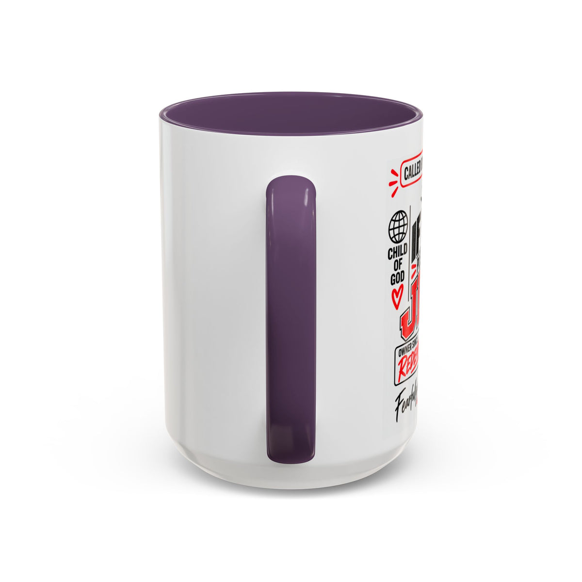 If Found, Return to Jesus Personalized Christian Coffee Mug — Called by Name Accent Mug (15oz)