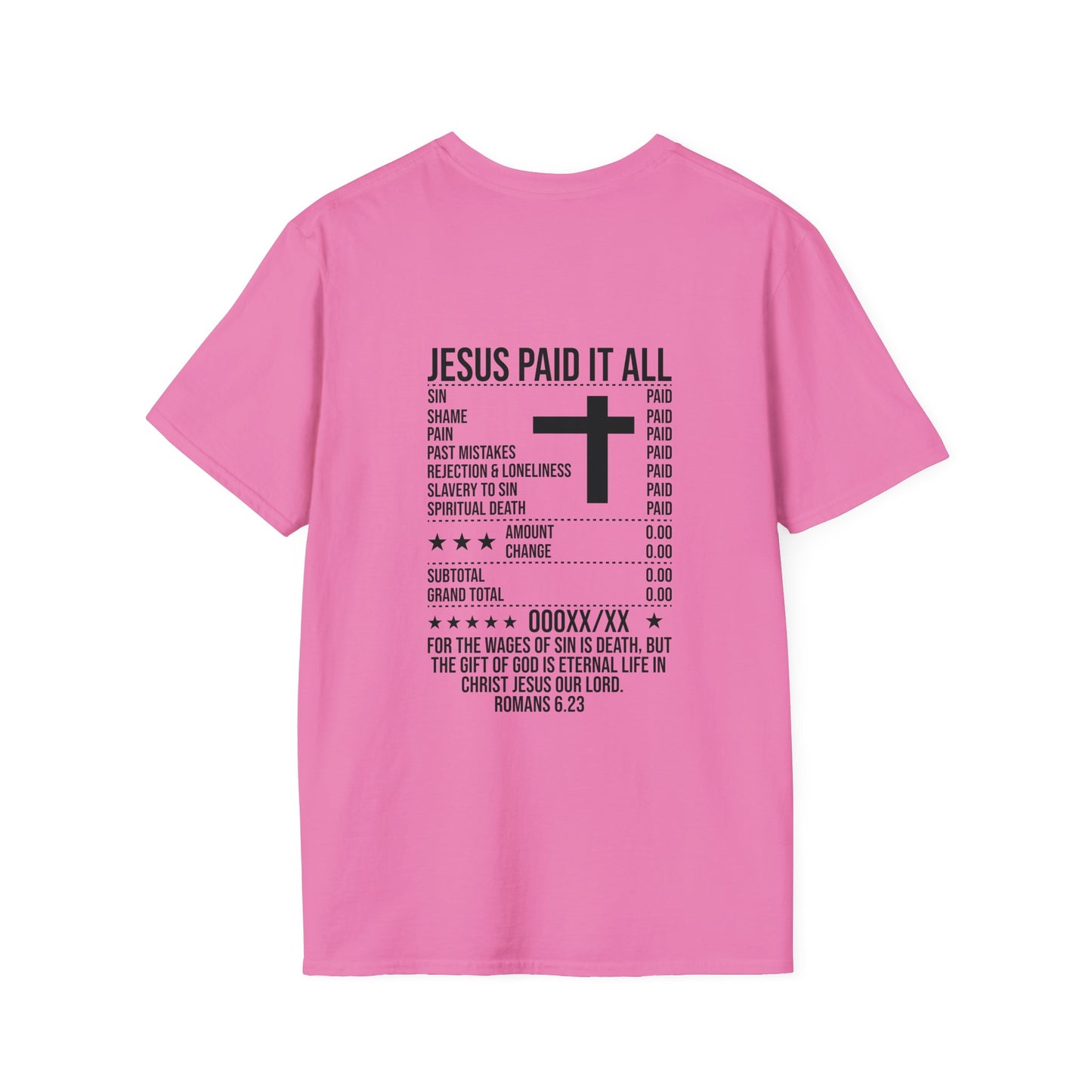 Paid In Full Jesus Paid It All Christian Unisex T-shirt