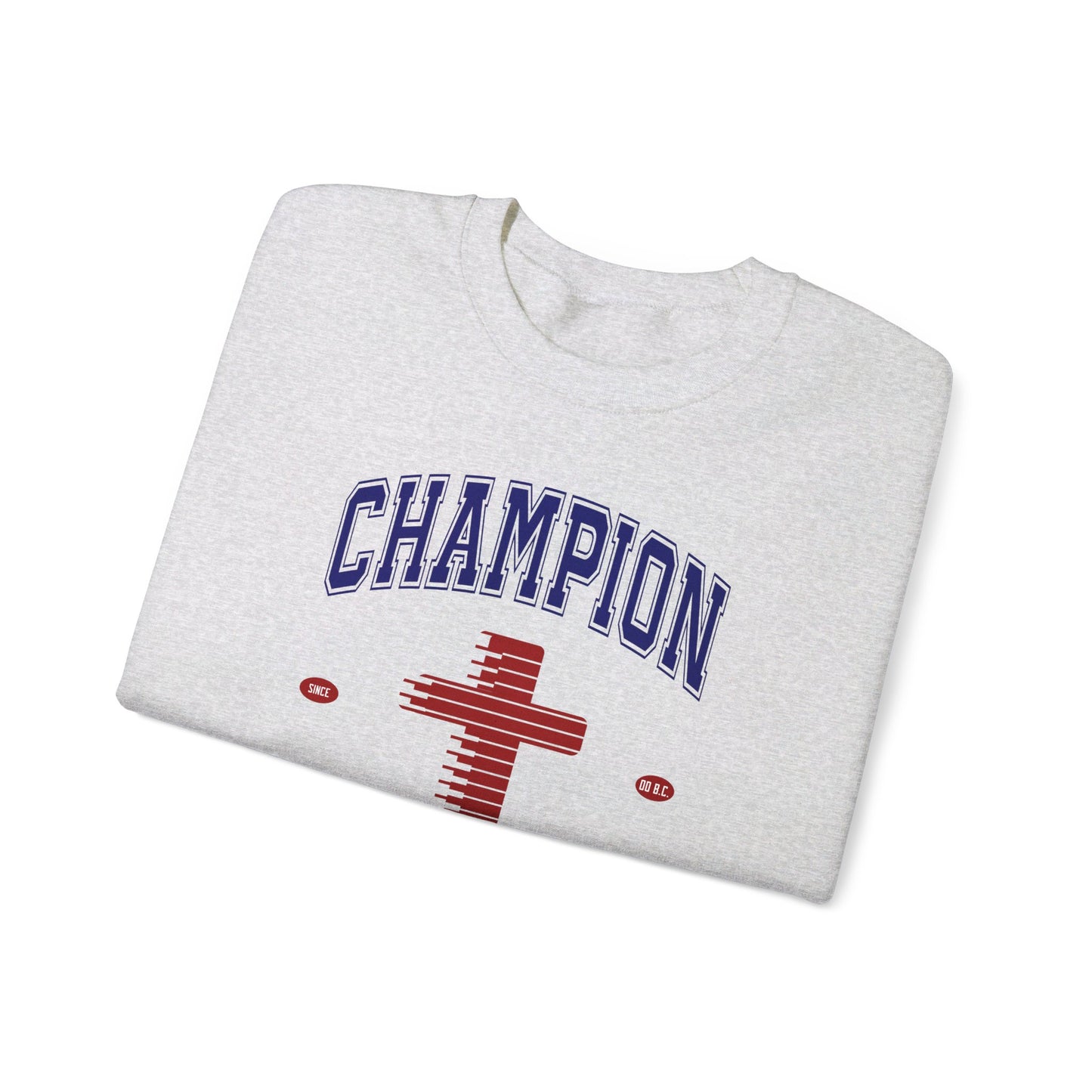 Champion Christ Always Wins Unisex Heavy Blend™ Crewneck Christian Sweatshirt