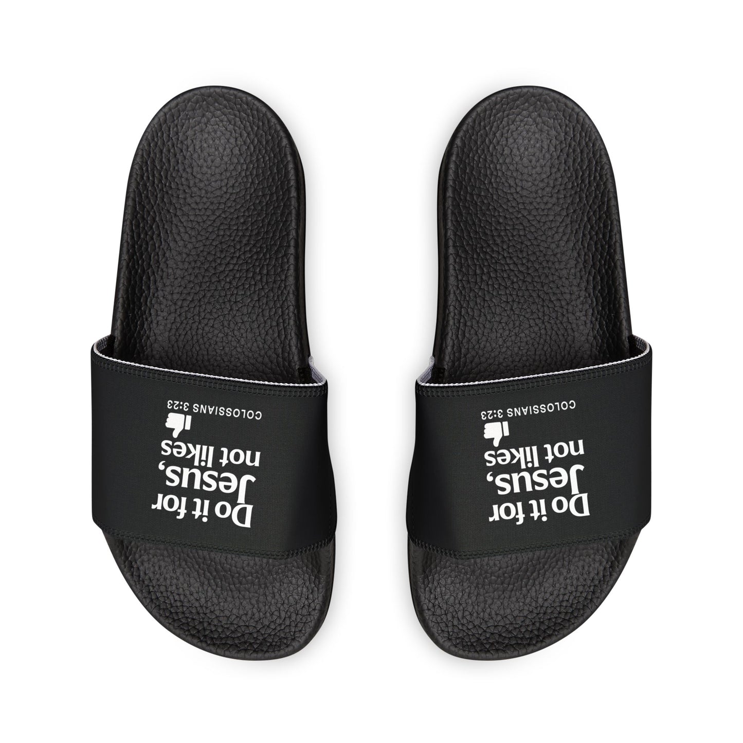 Stylish Women's Sandals with Motivational Message, Comfortable Summer Footwear, Casual Outfits, Gift for Her, Beach Essentials - ClaimedbyGodDesigns