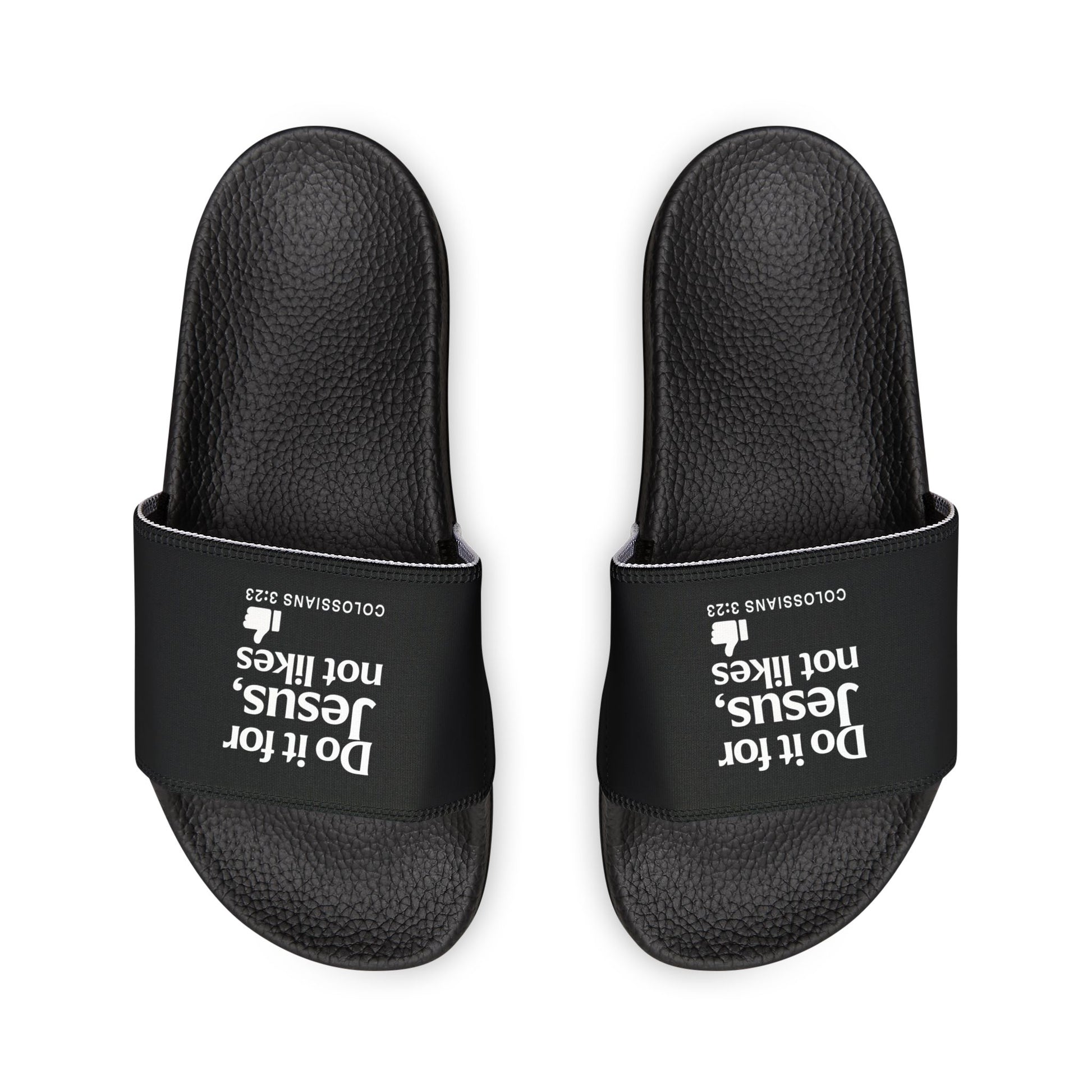 Stylish Women's Sandals with Motivational Message, Comfortable Summer Footwear, Casual Outfits, Gift for Her, Beach Essentials - ClaimedbyGodDesigns