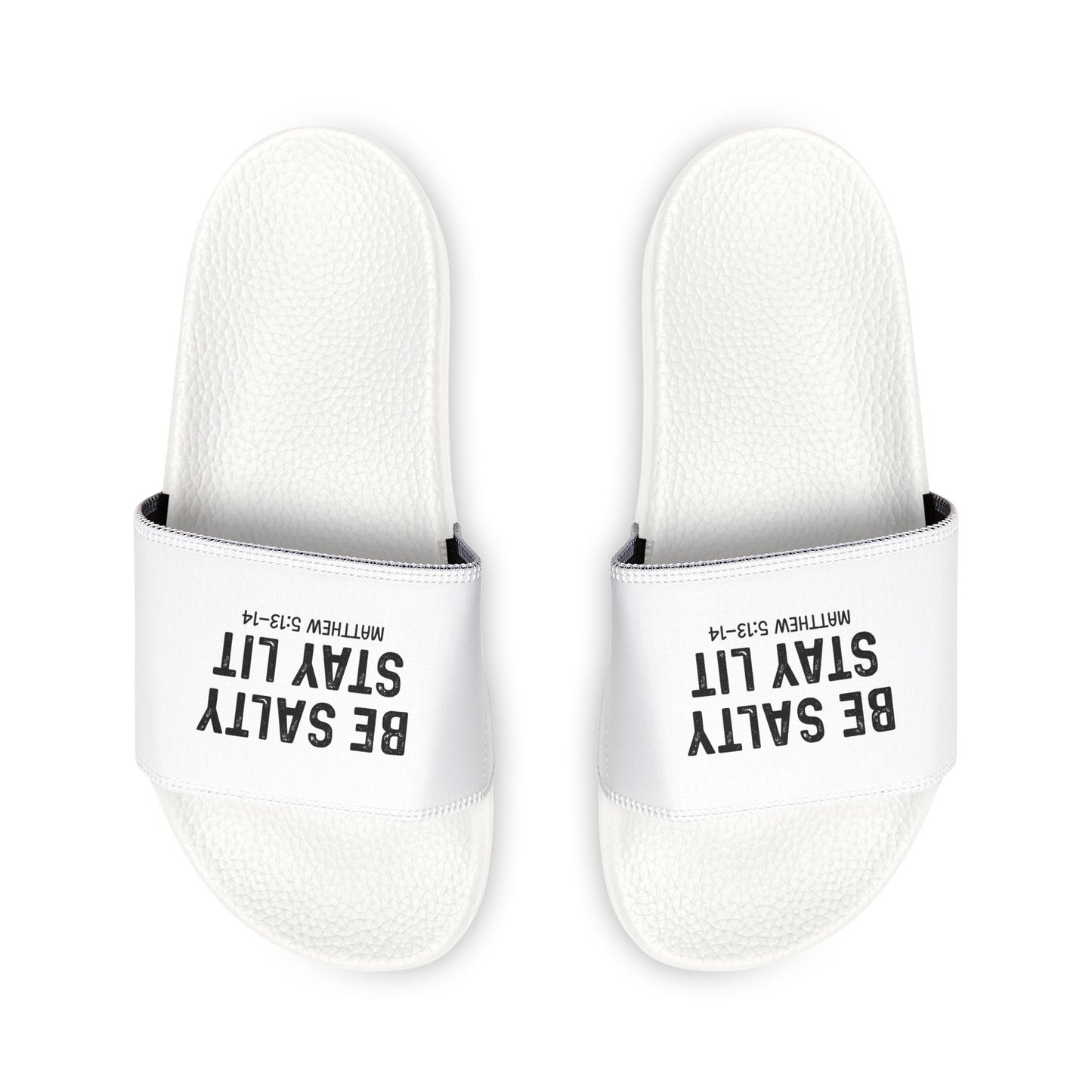 Casual Comfort Women's Christian Sandals - 'Be Salty Stay Lit' - Perfect for Summer Outings