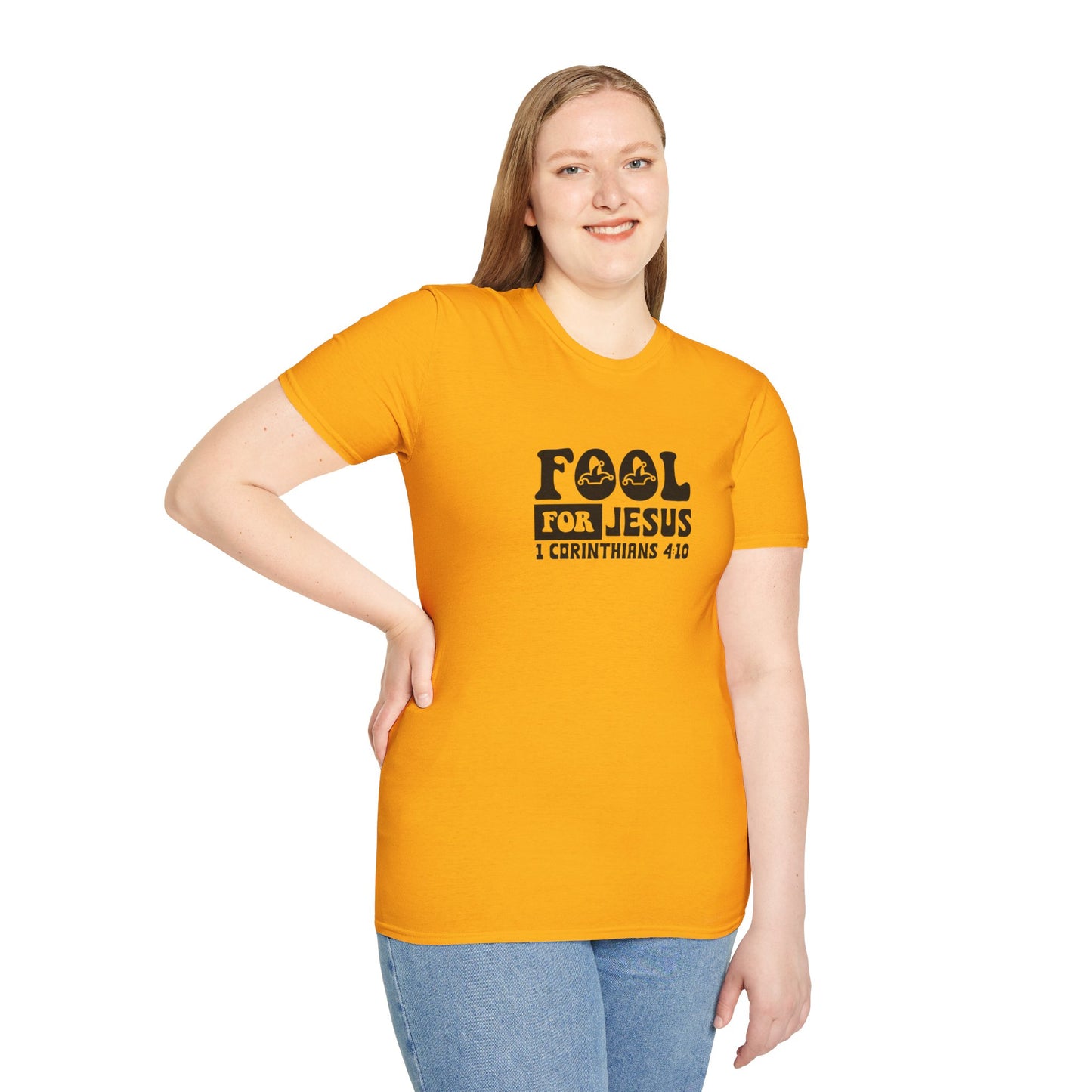 Fool For Jesus Funny Unisex Christian T-shirt