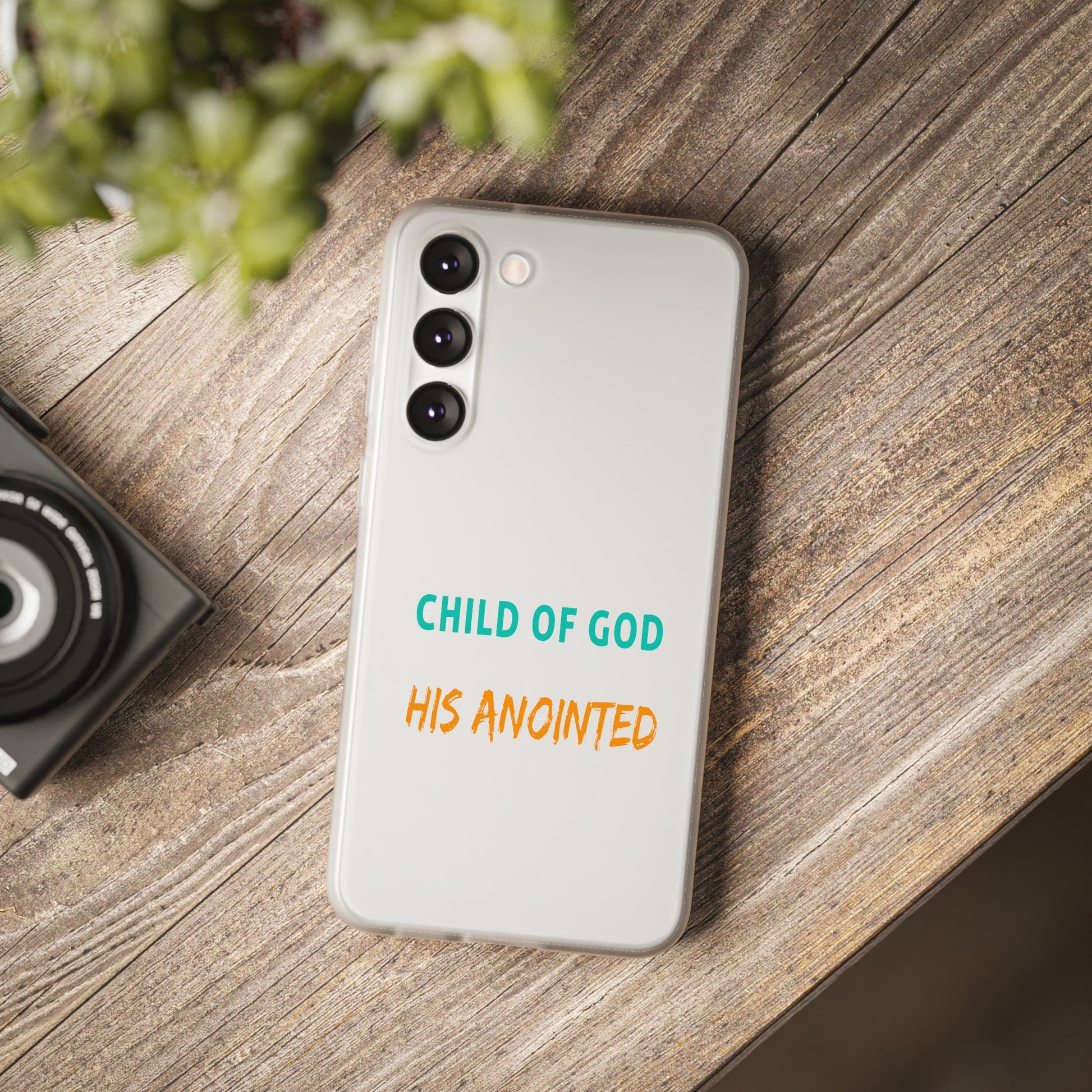 Child Of God Touch Not His Anointed Christian Flexi Phone Case Printify