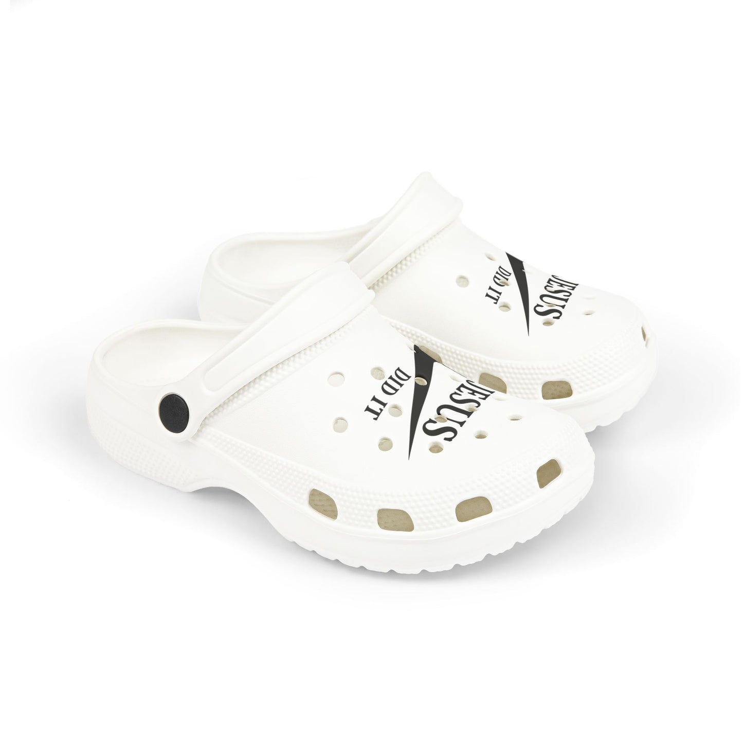 Kid's Clogs - Jesus Did It EVA Foam Slip-On Shoes