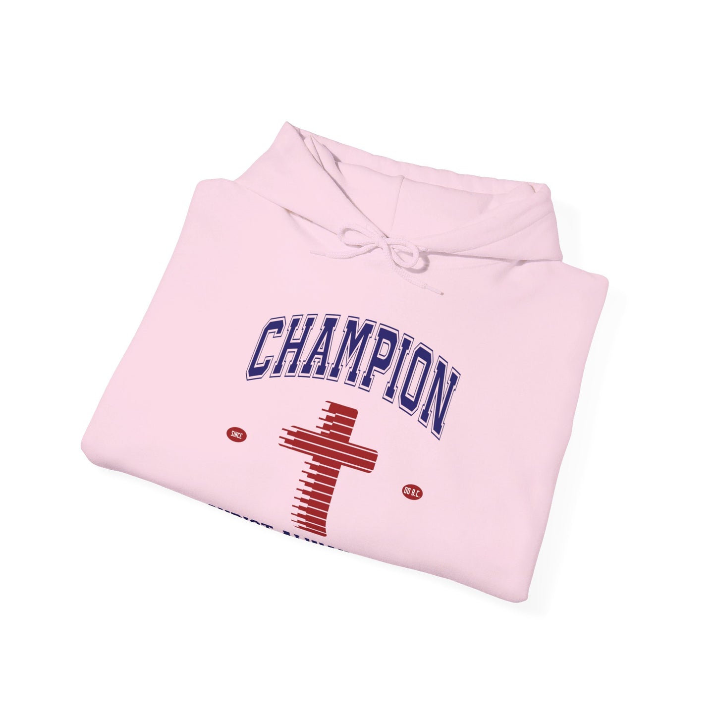 Champion Christ Always Wins Unisex Christian Pullover Hooded Sweatshirt